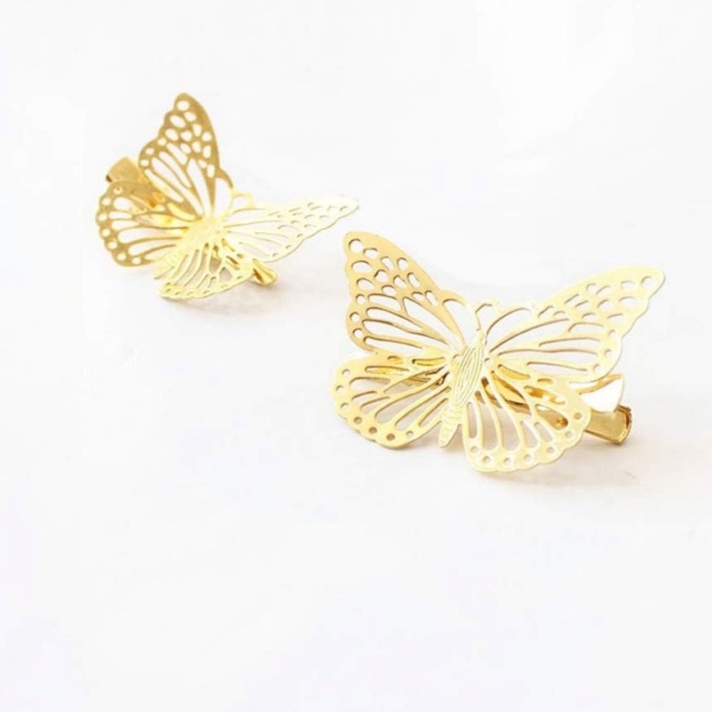New FP Mariposa Butterfly Hair Clips ~ Hair Accessories